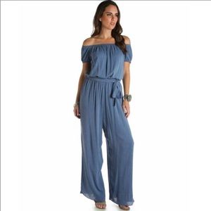 wrangler bandit romper denim daze